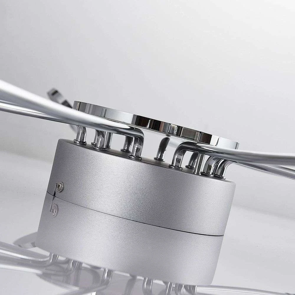 Meru Plafondlamp Ø100 Chrome/White - Lindby - Koop Online 6 Meru Plafondlamp Ø100 Chrome/White - Lindby - Koop Online - Afbeelding 6