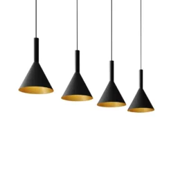 Tadej Hanglamp Black/Gold - Arcchio - Koop Online
