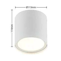 Kianush Plafondlamp White - Lindby - Koop Online -Flos Shop 42519117062915