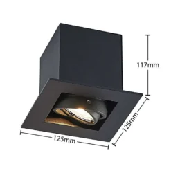 Taneja Ingebouwd Spot Black - Arcchio - Koop Online -Flos Shop 42519117081104