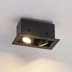 Taneja 2 Ingebouwd Spot Black - Arcchio - Koop Online -Flos Shop 42519117081345