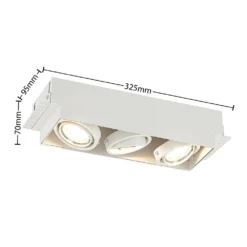 Hidaya 3 Ingebouwd Spot White - Arcchio - Koop Online -Flos Shop 42519117084174