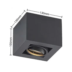 Giyan Downlight Bevestigingsspot Black - Arcchio - Koop Online -Flos Shop 42519117084484