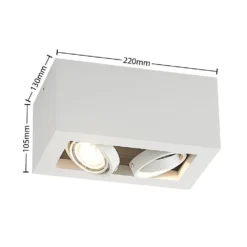 Giyan 2 Downlight Bevestigingsspot White - Arcchio - Koop Online -Flos Shop 42519117084554