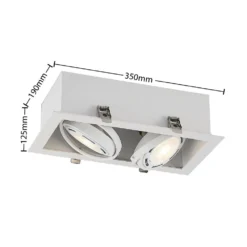 Yasna 2 Ingebouwd Spot White - Arcchio - Koop Online -Flos Shop 42519117085474