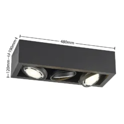 Ilina 3 Bevestigingsspot Black - Arcchio - Koop Online 8 Ilina 3 Bevestigingsspot Black - Arcchio - Koop Online -Flos Shop 42519117092784