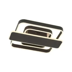 Linetti Square 40 Plafondlamp Black - Lucande - Koop Online