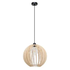 Clay Ø40 Hanglamp Black/Wood - Envostar - Koop Online -Flos Shop 42519117247215