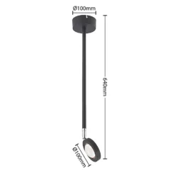 Edonita LED Plafondlamp Black - Lindby - Koop Online -Flos Shop 4251911725018 6