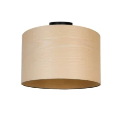 Veneer Plafondlamp Ø40 White Ash - Envostar - Koop Online