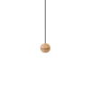Wooden Ball Hanglamp Wood/Black - Envostar - Koop Online