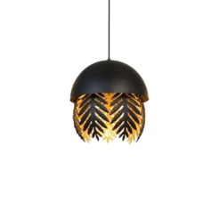 Aparas Hanglamp Ø35 Black/Gold - Lucande - Koop Online
