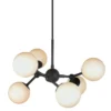 Atom 6 Hanglamp Black/Opal - Halo Design - Koop Online