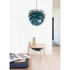 Aluvia Lampenkap Petrol Blue - Umage - Koop Online -Flos Shop 571030202133120aluvia20skc3a6rm20petrol20blue20 20umage 4