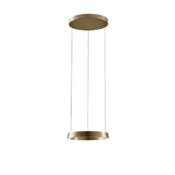 Edge Round Hanglamp Ø40 Brass - Light-Point - Koop Online