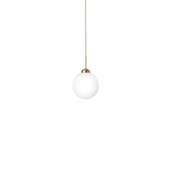 Apiales 1 Hanglamp Large Brushed Brass/Opal - Nuura - Koop Online