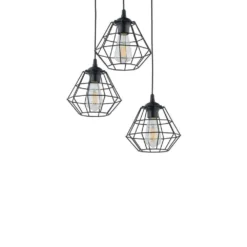 Saphir Cluster Hanglamp Black - Envostar - Koop Online