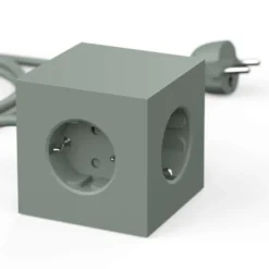 Square 1 USB A & Magnet 1,8m Oak Green - Avolt - Koop Online -Flos Shop 7350103840199green4