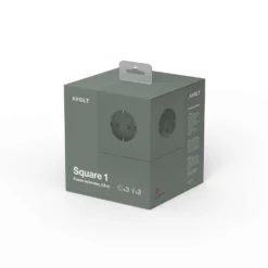 Square 1 USB A & Magnet 1,8m Oak Green - Avolt - Koop Online -Flos Shop 7350103840199green6