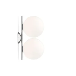 IC C/W1 Double Plafondlamp/Wandlamp Chroom - Flos - Koop Online